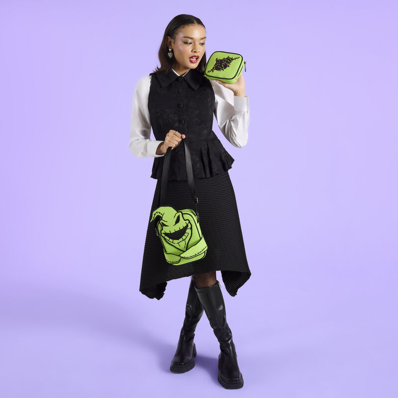 The Nightmare Before Christmas Oogie Boogie Glow Crossbuddies® Cosplay Crossbody Bag with Coin Bag LFlifestyle2 view 4